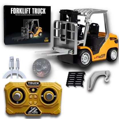 Mini Carretilla Elevadora Realista de Escritorio