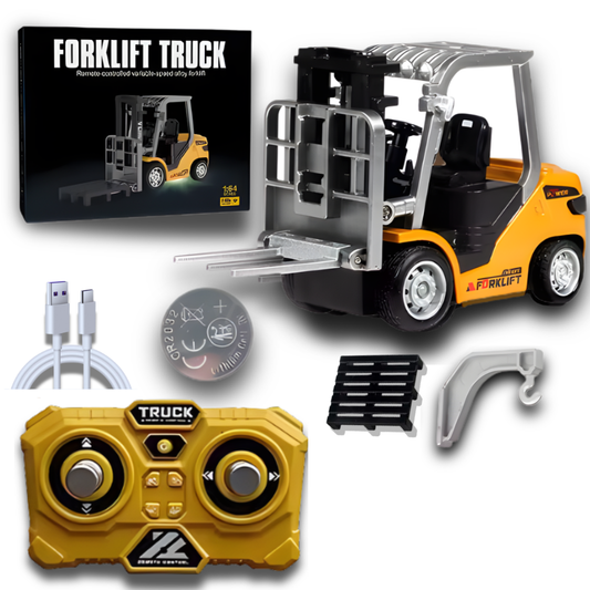 Mini Carretilla Elevadora Realista de Escritorio